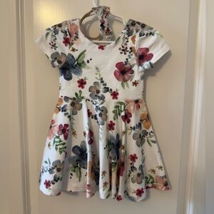 12-18 months River and Jax floral dress with matching bow